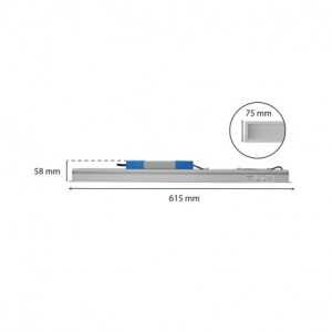 https://discount-led.fr/it/ LED lineare da incasso LINEO Prismatic 600mm 24W 4000K  75,40 €  60,32 €    75755