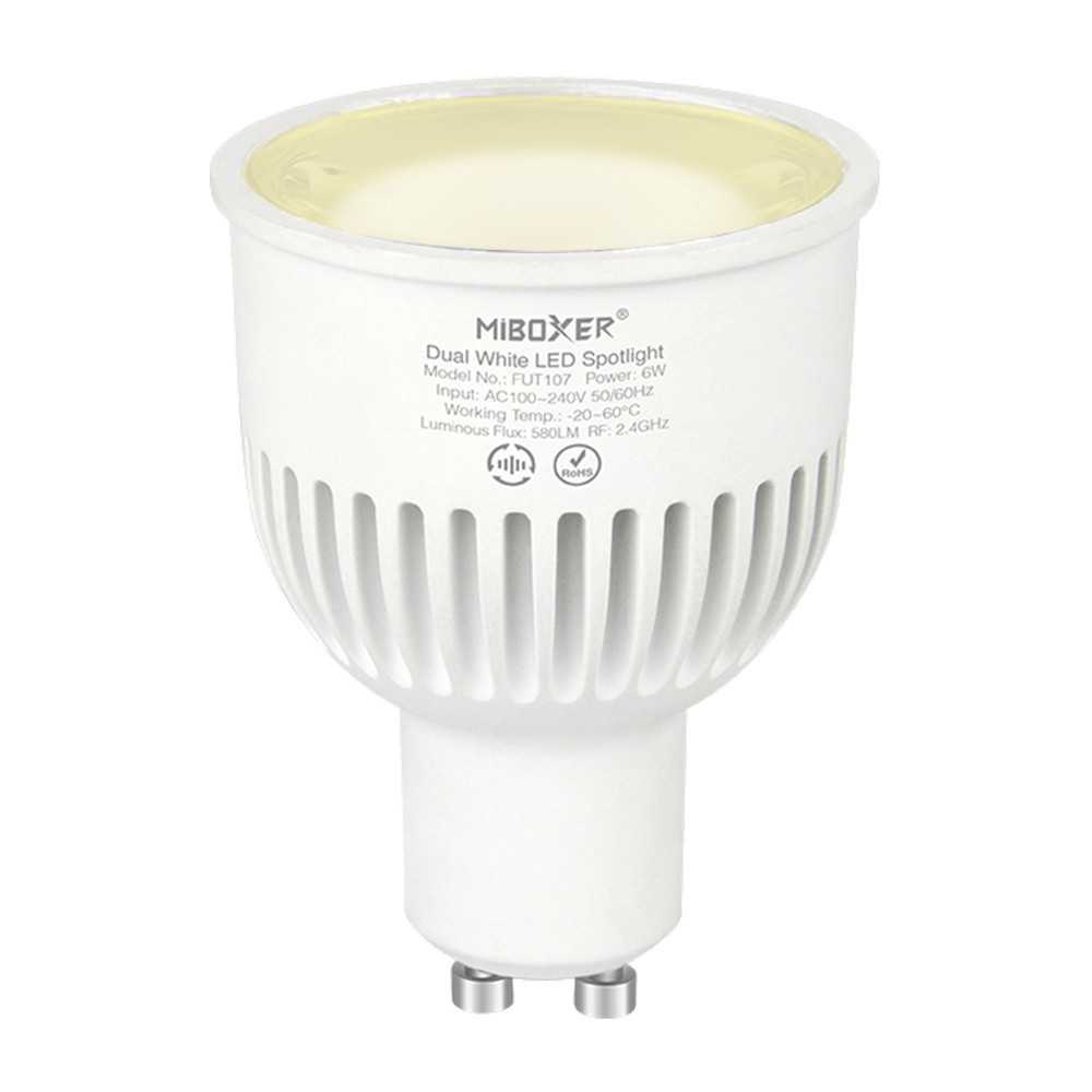 https://design-led.fr/de/ Doppelter weißer LED-Spot 5W GU10 steuerbar FUT107 22,80 € 19,38 €