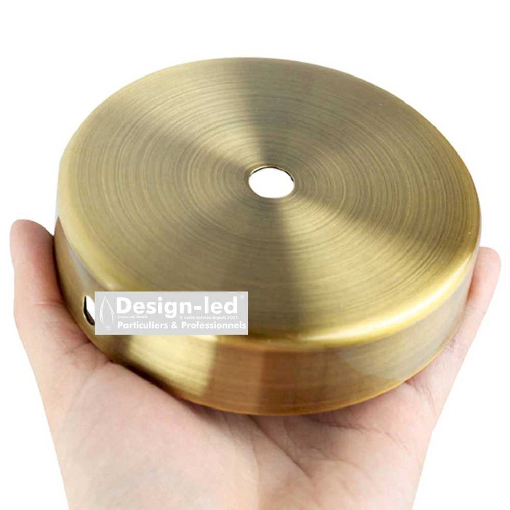 https://design-led.fr/de/ Set zylindrische Metallrosetten mit 1 Loch Ø 100 Stil D Messing gebürstet 5,00 € 3,50 € -30% C1373