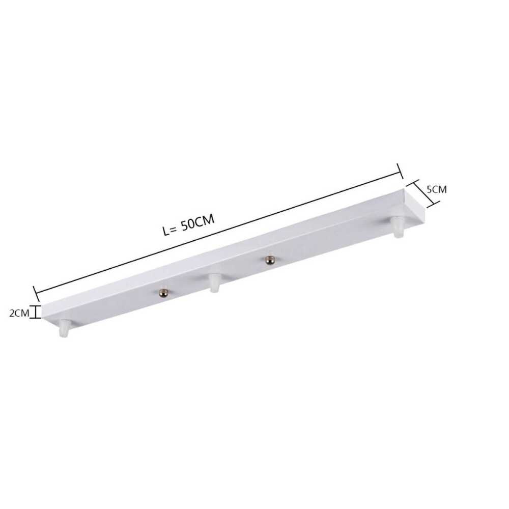 https://design-led.fr/it/ Piastra a soffitto a 3 fori bianca 50 cm 22,80 € 15,96 € -30% C1145