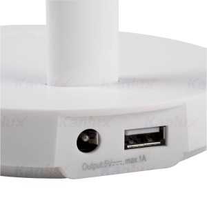 https://design-led.fr/pt/ Candeeiro de secretária LED branco REXAR 7W CTT 33070 69,60 € 59,16 €