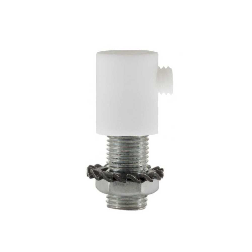 https://discount-led.fr/fr/ Serre-câble cylindrique en plastique blanc avec tige - écrou et rondelle  0,80 €  0,64 €    SERP1BI