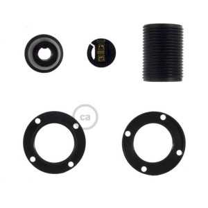 https://design-led.fr/de/ Lampenfassung E14 schwarz aus Thermoplast mit Mutter 1,70 € 1,45 € PL14PNTF