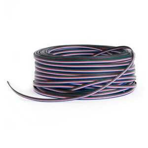 https://design-led.fr/de/ LED-Kabel 4-adrig RGBW 5X0.22mm - Verkauf pro ml 2,40 € 2,04 € EC-RGBW