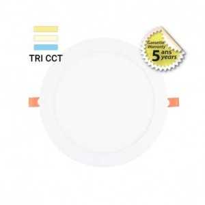 https://design-led.fr/nl/ Witte LED Plafondlamp Ø225 18W SLIMY CCT Dimbaar 5 JAAR GARANTIE 77678 43,40 € 36,89 €