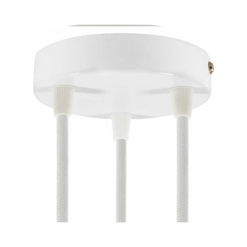 https://design-led.fr/de/ Set zylindrische Metallrosette mit 3 Löchern Ø 120 weiß glänzend 7,20 € 6,12 € KRM573FVB