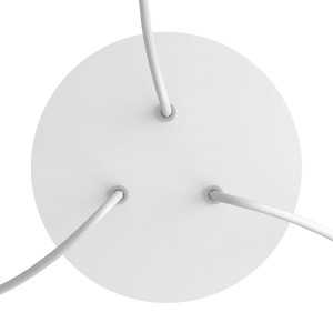https://design-led.fr/pt/ Kit Rose-One para rosas redondas, 200 mm de diâmetro, com 3 orifícios e 4 orifícios laterais, bran...