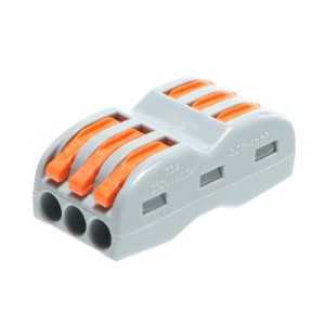 https://design-led.fr/pt/ Conector rápido com 3 entradas e 3 saídas Até 2,5 m embalagem de 10 9,60 € 8,16 € LM9055