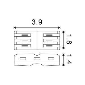 https://design-led.fr/pt/ Conector rápido com 3 entradas e 3 saídas Até 2,5 m embalagem de 10 9,60 € 8,16 € LM9055