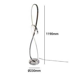 https://discount-led.fr/fr/ Lampe sur pied 25W Loren 4000K 183,80 € 156,23 € LN1618-BN
