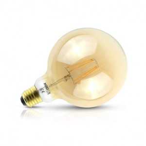 https://design-led.fr/nl/ LED Lamp E27 G125 Filament Gouden 8W Dimbaar 2700K 12,00 € 10,20 € 71582