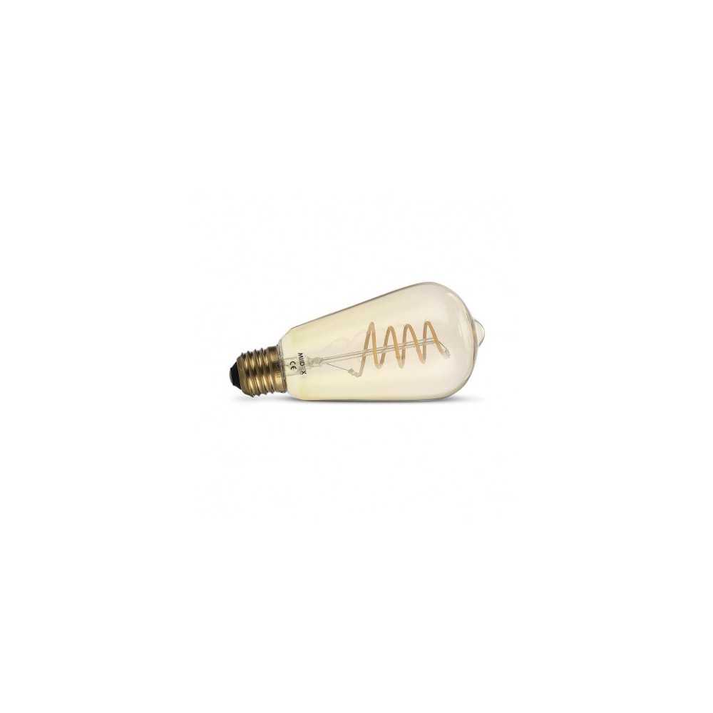 https://design-led.fr/gb/ E27 ST64 led spiral filament bulb 4w 2700k 9,00 € 7,65 € 715921
