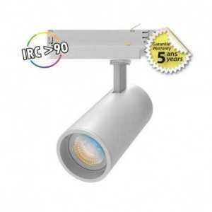 https://design-led.fr/nl/ Witte LED Rail Spot 35W FOCUS CCT IRC90 5 JAAR GARANTIE 143,70 € 122,15 € 100205