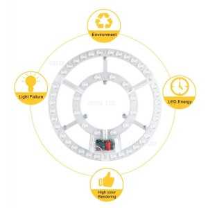 https://design-led.fr/gb/ 72w round led module CCT pulse 305 x 30 mm ac 220v 47,40 € 40,29 € A2539