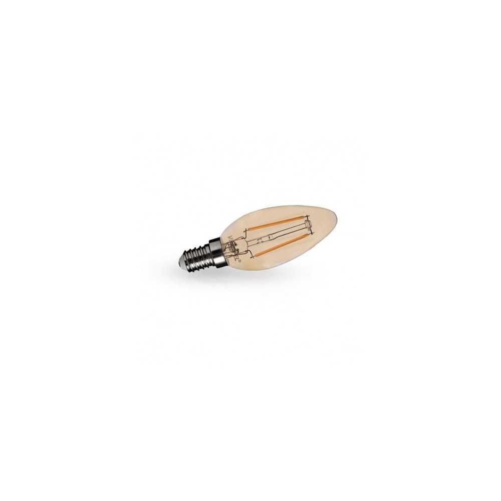 https://design-led.fr/nl/ Lamp E14 led gloeidraad vlam goud 2w 2700k 3,60 € 1,80 € -50% 71262