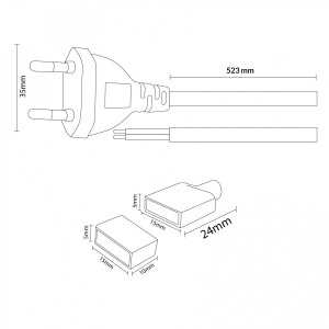 https://design-led.fr/nl/ Led lint adapterkabel 220 Vac Ruzok / Brescia 5,70 € 4,85 € LM2359A