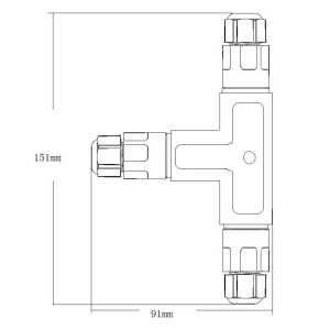 https://design-led.fr/nl/ IP68 Snelle T-type waterdichte connector met 3 contacten 15,90 € 13,52 € C192224