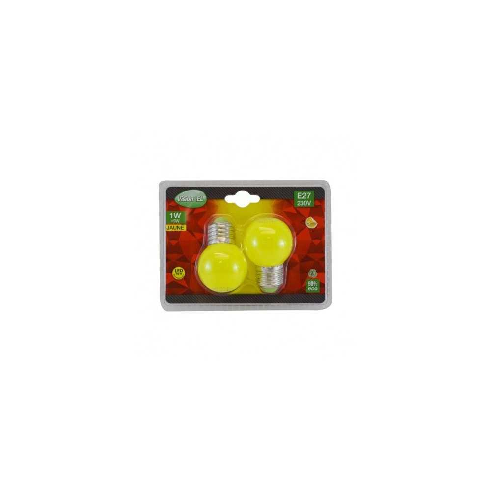 https://design-led.fr/fr/ Ampoule E27 led G45 1w jaune pack x2 76202 4,60 € 3,22 € -30%