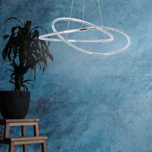 https://design-led.fr/gb/ LED pendant SOLMU 50W 4000K Ø60 cm LN1610-CR-BN 235,20 € 199,92 €