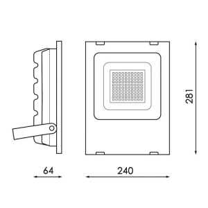 https://design-led.fr/it/ Proiettore Led Smd Pro 50W 4500k 36,30 € 30,86 € LM6663
