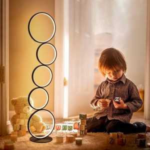 https://design-led.fr/it/ Natalie 30W LED lampada da terra 3000K nero 117,00 € 99,45 € LN1414-N