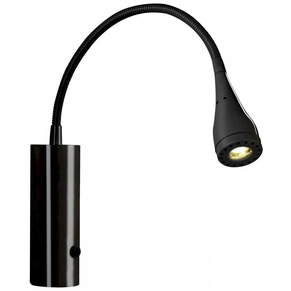 https://design-led.fr/es/ Aplique de pared Mento Negro 3W 3000K 75531003 68,90 € 58,57 €