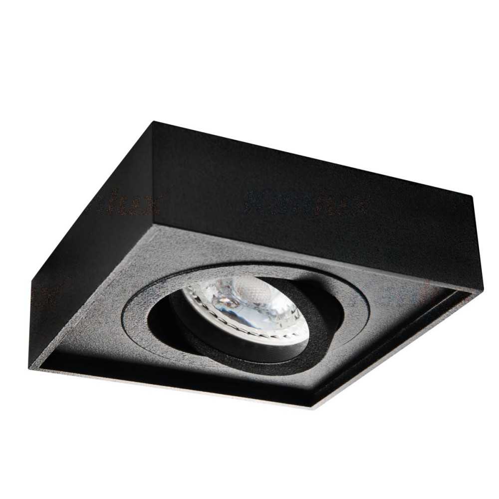 https://discount-led.fr/it/ Montaggio a soffitto MINI-GORD 98 x 98 mm nero  11,70 €  9,36 €    28781