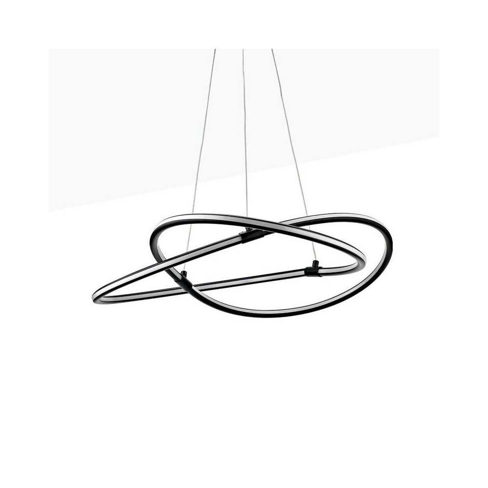 https://design-led.fr/de/ LED-Pendelleuchte SOLMU schwarz 50W 3000K Ø60 cm 235,20 € 199,92 € LN1610-N-BC