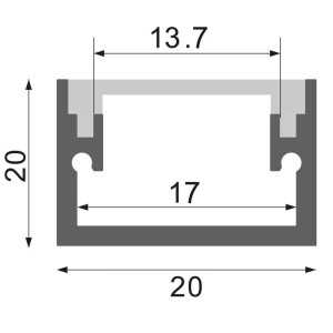 https://design-led.fr/pt/ Perfil de Alumínio Gordura - 2 Metros 23,00 € 19,55 € LM3815