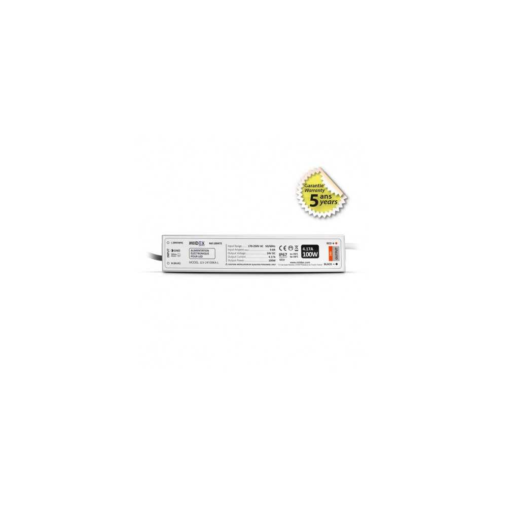 https://design-led.fr/nl/ Voeding voor LED 100W - 24V DC - IP67 - 5 JAAR GARANTIE 51,70 € 43,94 € 100472