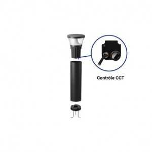 https://design-led.fr/de/ LED-Pfosten FUSAIN 25W CCT Schwarz 475mm 5 Jahre IP66 GARANTIE 350,00 € 297,50 € 100342