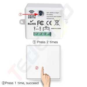 https://design-led.fr/gb/ Smart switch wireless, wi-fi, RF for remote control and application Tuya 16,00 € 13,60 € A2592