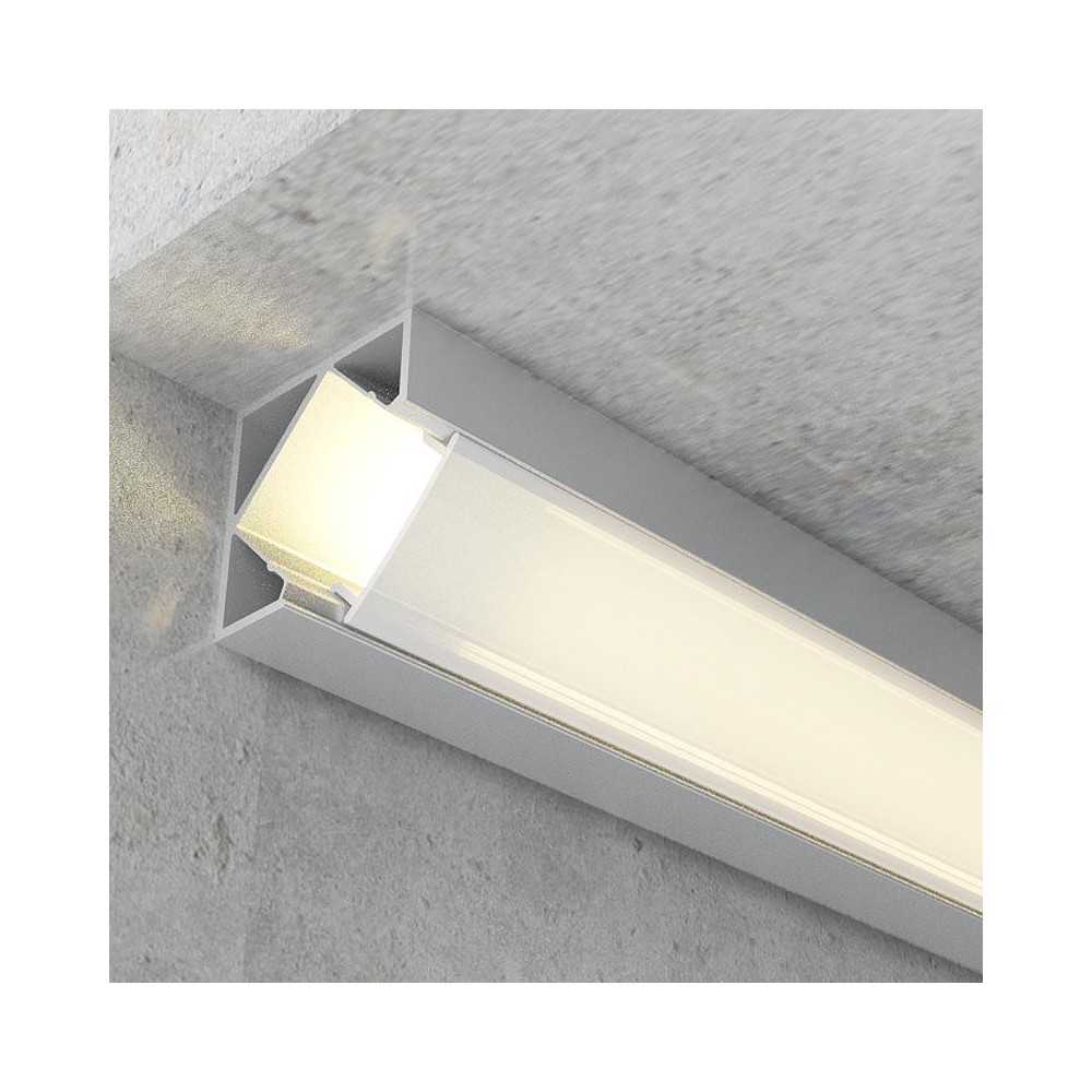 https://discount-led.fr/fr/ Profilé Aluminium Coin Kopep diffuseur blanc- 2 Mètres  10,80 €  8,64 €    LM3717