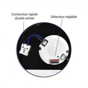 https://design-led.fr/gb/ Ceiling light CASA ASYM LED Ø300 mm 18w 4000k RF sensor with early warning of extinction 81,30 € 69...