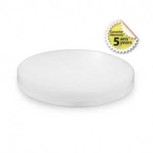 https://design-led.fr/pt/ Candeeiro de teto LED redondo Ø280 mm 18W 3000K 5 ANOS DE GARANTIA 100238 60,00 € 51,00 €