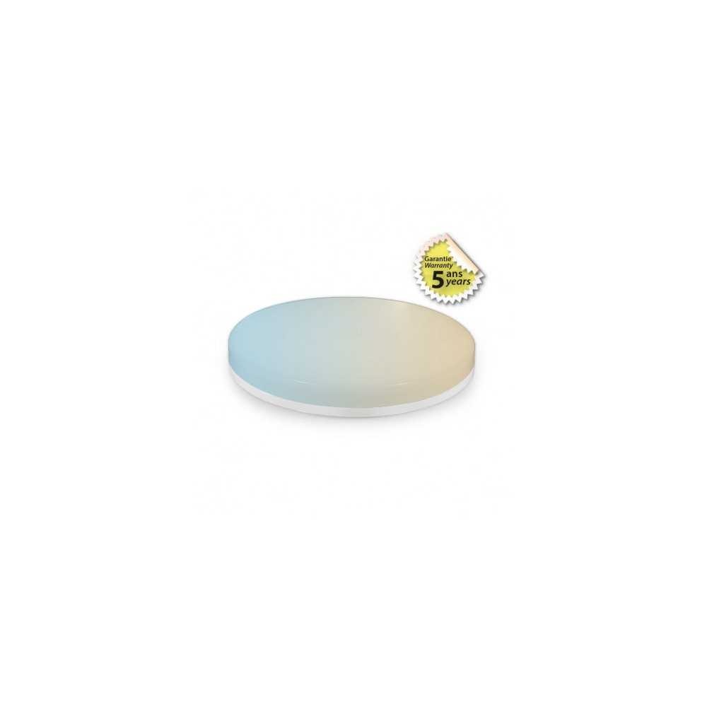 https://discount-led.fr/gb/ Round LED Ceiling Light Ø220 mm 15W CCT 5 YEAR GUARANTEE IP54  56,40 €  45,12 €    100234