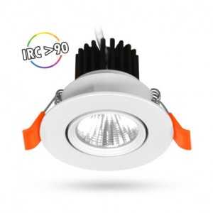 https://discount-led.fr/pt/ Projetor LED ajustável SPARK II 5W 3000K IRC90 IP 40/20  15,70 €  12,56 €    100397