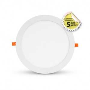 https://discount-led.fr/es/ Downlight led SLIMY II Ø300 24w 3000k 5 años de garantía  35,30 €  28,24 €    100083