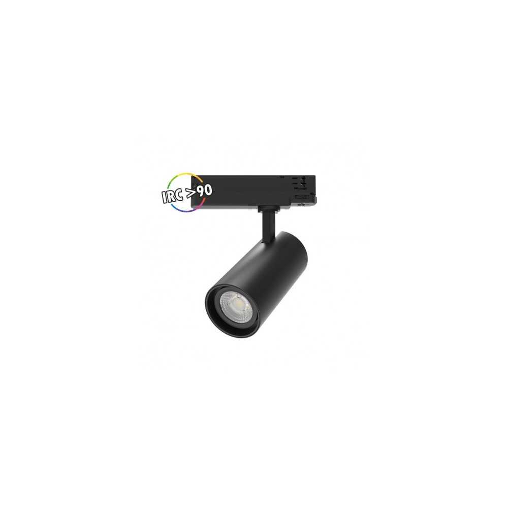 https://design-led.fr/es/ LED Track Spot COOL Black 25W 4000K 2500 LM IRC90 track 3 luces 73,40 € 62,39 € 100229