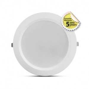 https://design-led.fr/fr/ Downlight LED fixe ORION blanc rond 25-30W CCT GARANTIE 5 ANS 765132 95,50 € 81,17 €