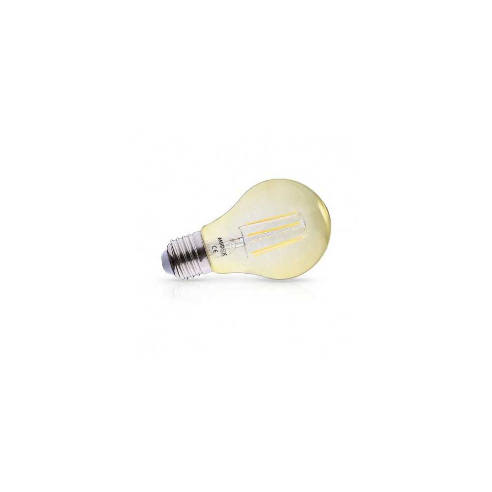 https://discount-led.fr/gb/ LED Bulb E27 Filament 8W 2500K Golden Dimmable  7,20 €  5,76 €    100003