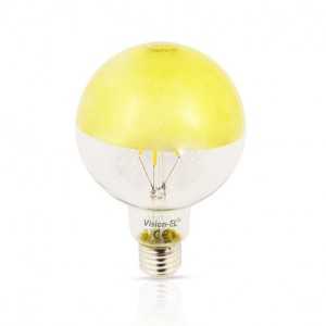 https://design-led.fr/fr/ Ampoule LED E27 G95 Filament Miroir Doré 6W 2700K 71538 14,50 € 12,32 €