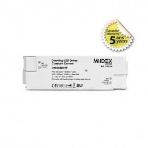 https://discount-led.fr/fr/ Driver LED 19-38 VDC / 1050 mA 40W Dimmable Coupure de phase  44,80 €  35,84 €    100116