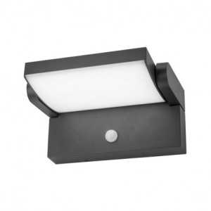 https://design-led.fr/fr/ Applique Murale Orientable LED CASPER 12W 720 LM Détecteur 3000K Gris IP54 67809 149,20 € 126,82 €