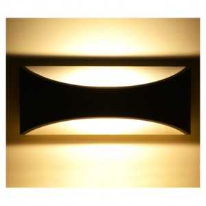 https://design-led.fr/es/ Applique Murale LED MERLOT 12 Watt 230V 3000K Blanc IP65 7042 101,90 € 86,62 €