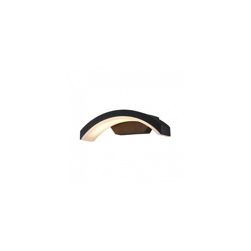 https://design-led.fr/nl/ Curvilinear LED Wandlamp 6W 4000K Antraciet Grijs IP54 85,00 € 72,25 € 67783