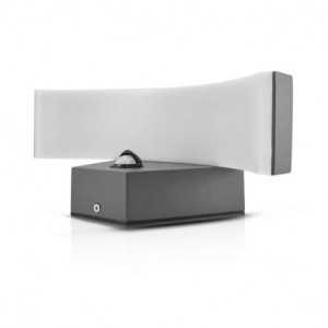 https://design-led.fr/fr/ Applique Murale LED CURVILINE 8W 360 LM Détecteur 3000K Gris IP54 677831 111,50 € 94,78 €