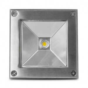 https://design-led.fr/nl/ LED-spot ETNA SQUARE Vloerinbouw 5W 4000K Roestvrij staal 316 L IP67 106,00 € 90,10 € 706210