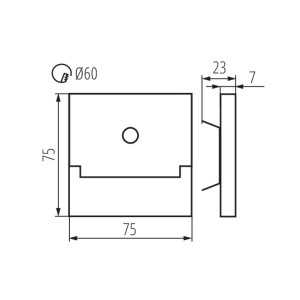 https://discount-led.fr/de/ LED-Leuchte für Treppenstufen SABIK-LED 0.8W 12V 4000K schwarzer Detektor  23,10 €  18,48 €    29858