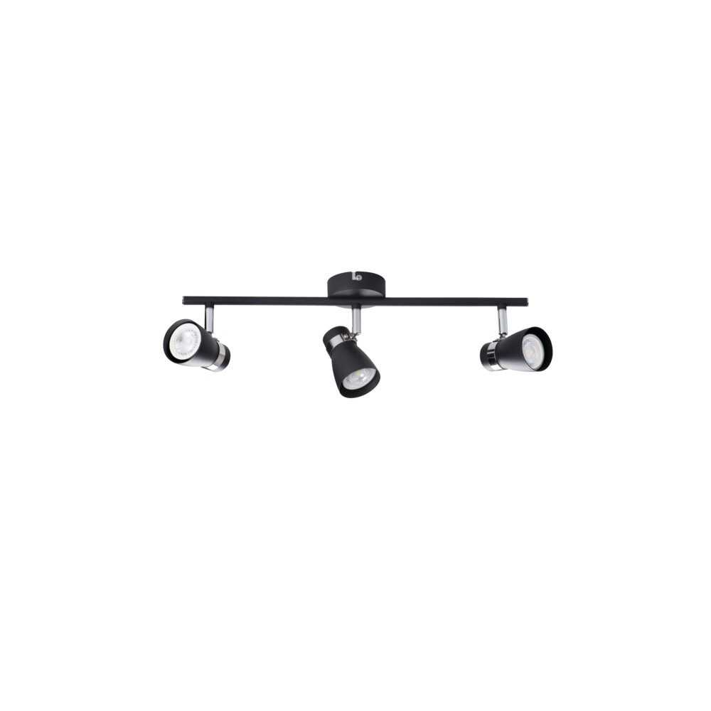 https://discount-led.fr/nl/ Wand- en plafondarmatuur ENALI Zwart 3xGU10  32,80 €  26,24 €    28767